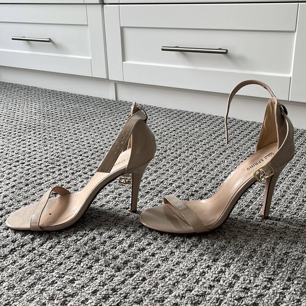 Call it Spring Nude Heels - Picture 3 of 6